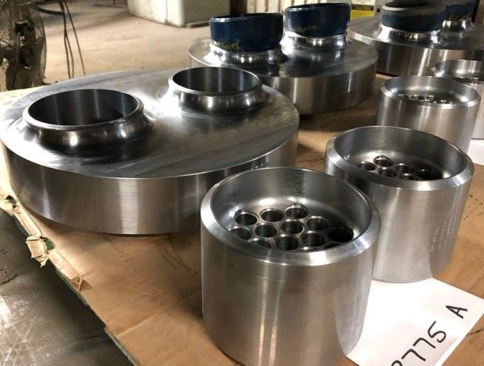 Finished parts at RWH Machine